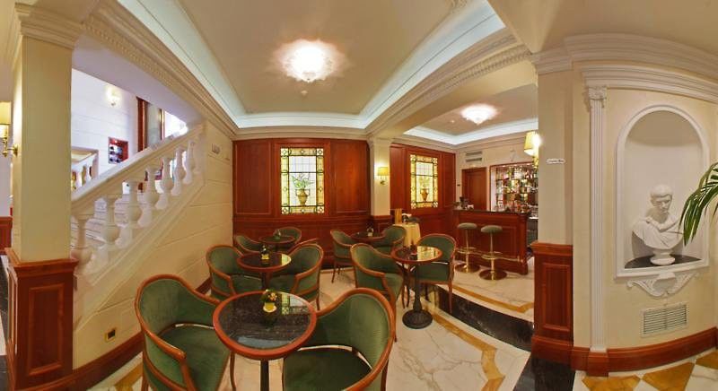 Hotel Barberini Řím Restaurace fotografie